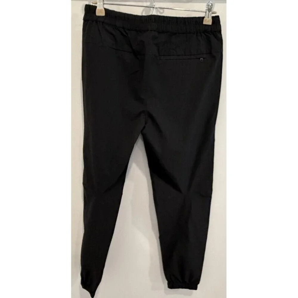 Banana Republic Mens Solotex Performance Jogger Pants Black New Slim Fit Size S